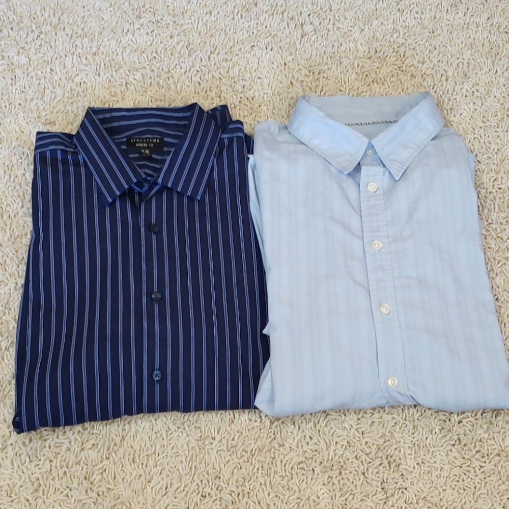 XL men's dress shirt bundle